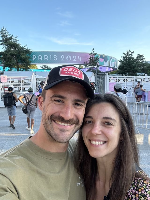 Selfie at the Paris 2024 Olympics